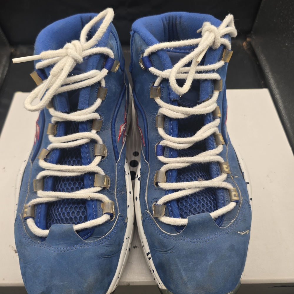 Reebok Kids Royal Blue and White Sneakers